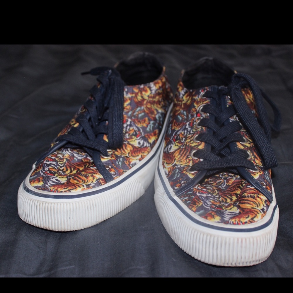 Kenzo Tiger Print Low Tops